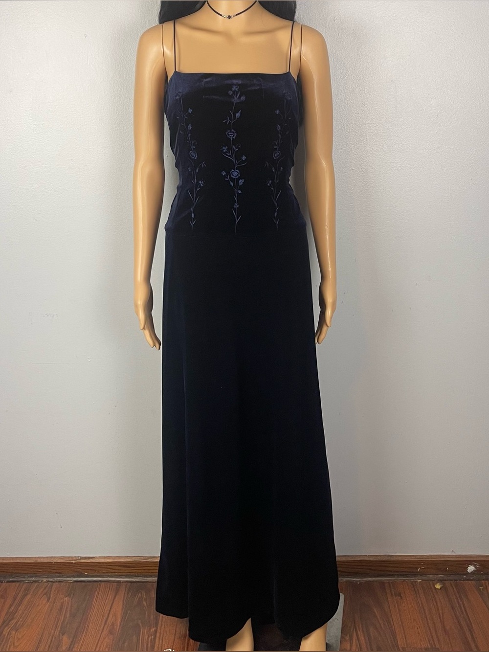 Velvet Evening Dress